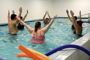 Piscine pour la rééducation au centre le Le Grand Feu