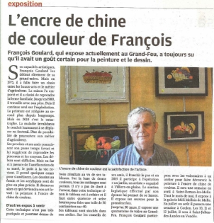 Exposition - François GOULARD